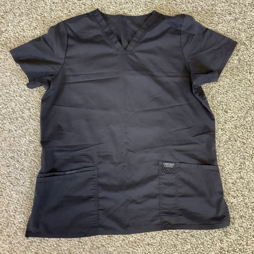 Cherokee Scrub Top, Large